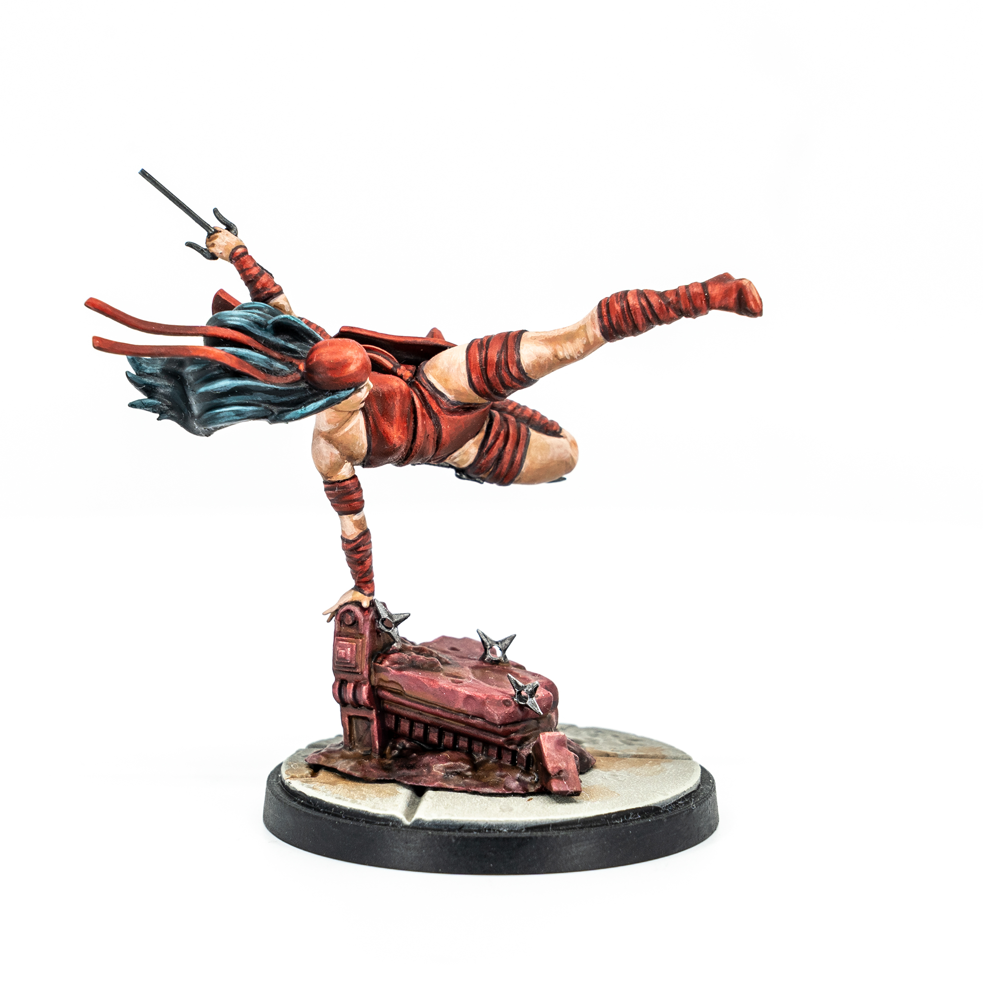 Marvel Crisis Protocol : Shadowland Daredevil and Elektra with Hand Ninjas Character Pack